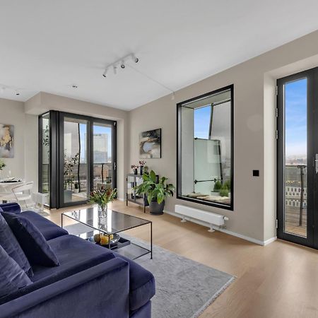 Eksklusiv Modern Barcode Apartment Осло Екстериор снимка