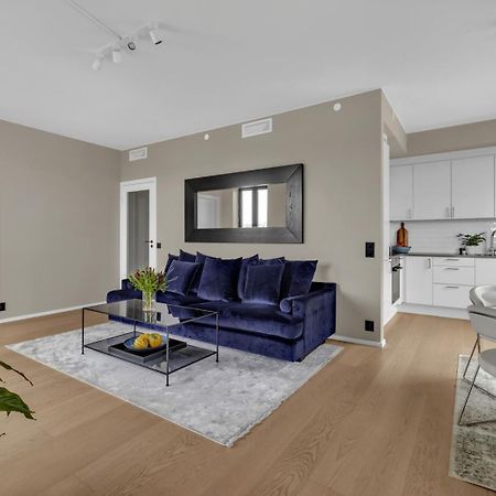 Eksklusiv Modern Barcode Apartment Осло Екстериор снимка
