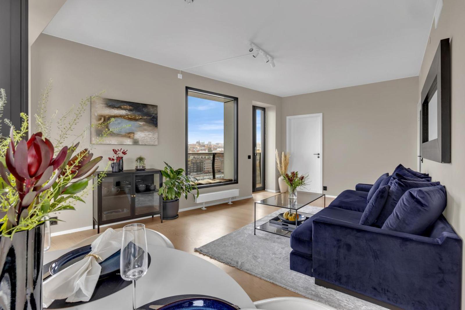 Eksklusiv Modern Barcode Apartment Осло Екстериор снимка