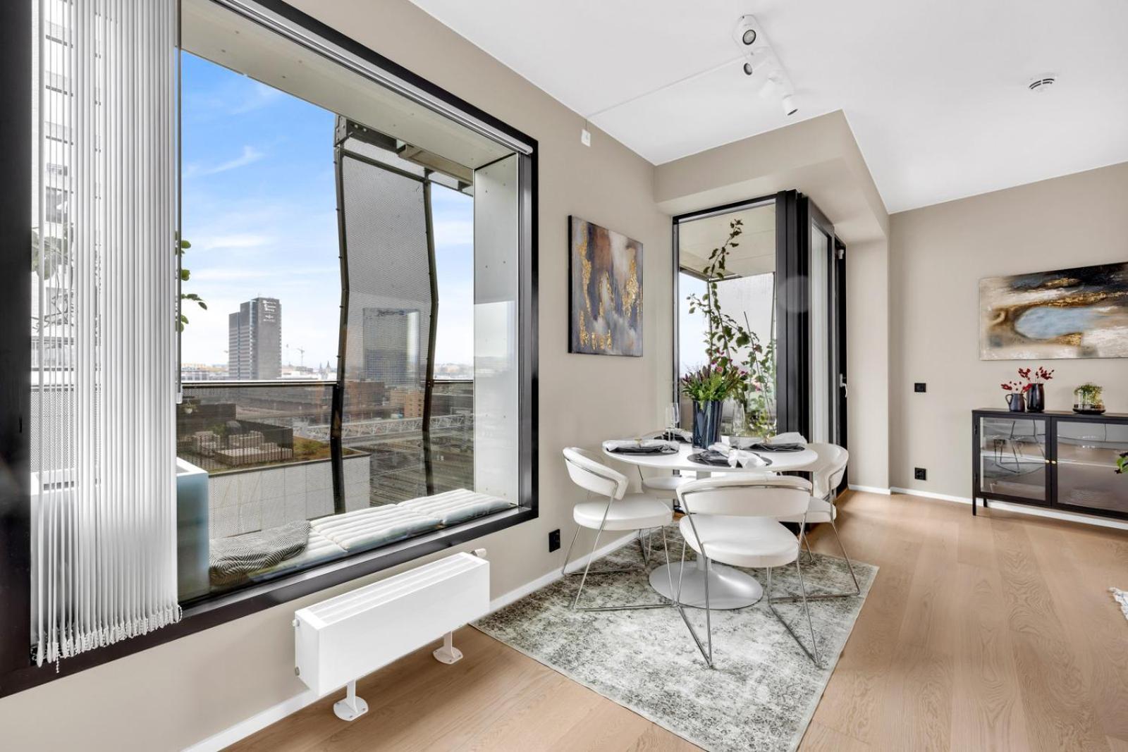 Eksklusiv Modern Barcode Apartment Осло Екстериор снимка