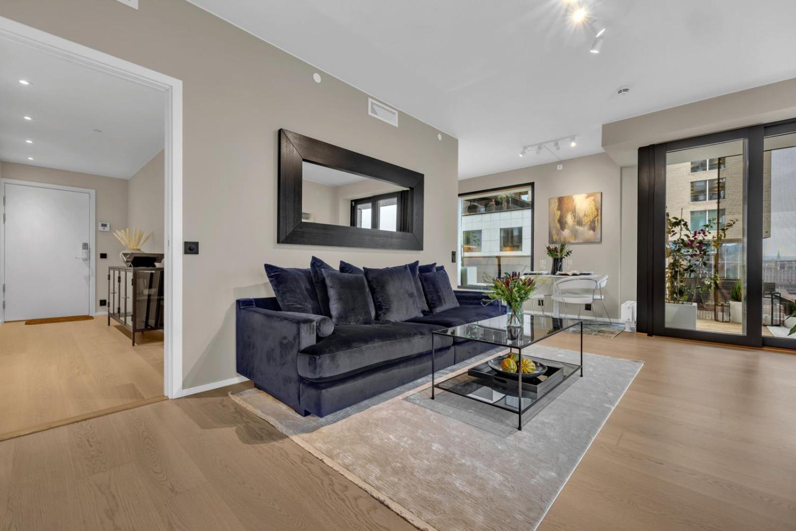 Eksklusiv Modern Barcode Apartment Осло Екстериор снимка