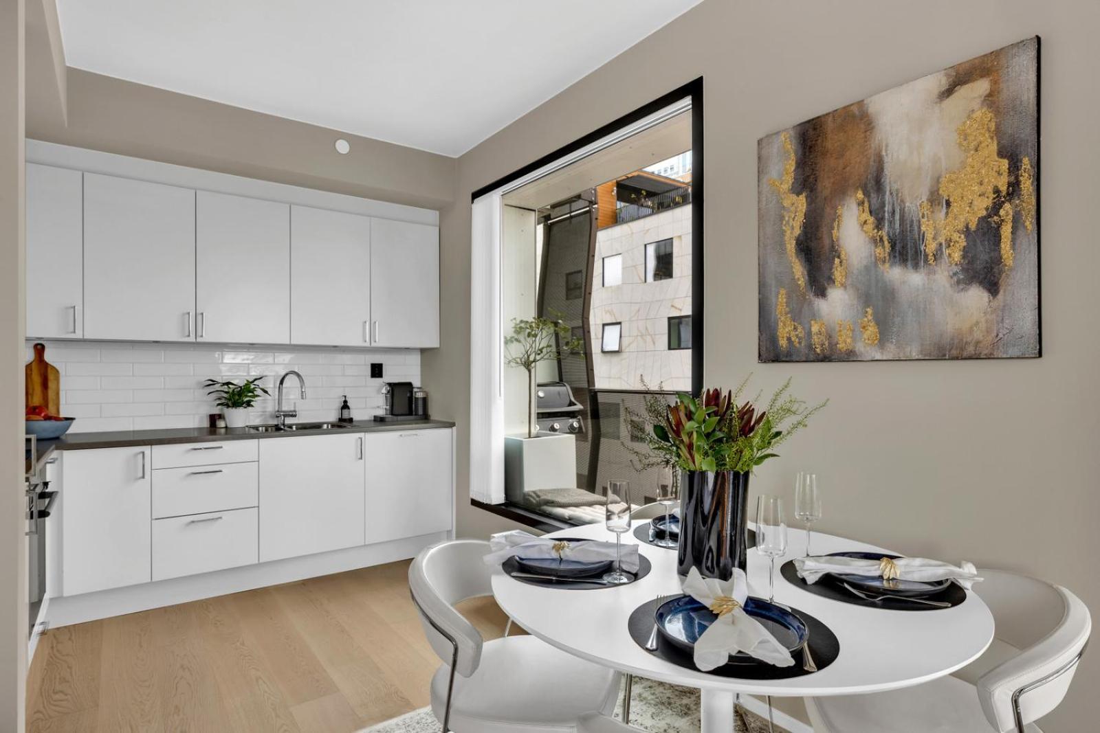 Eksklusiv Modern Barcode Apartment Осло Екстериор снимка