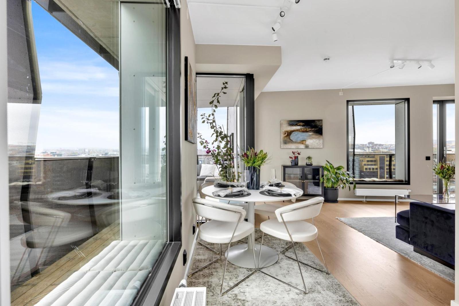 Eksklusiv Modern Barcode Apartment Осло Екстериор снимка